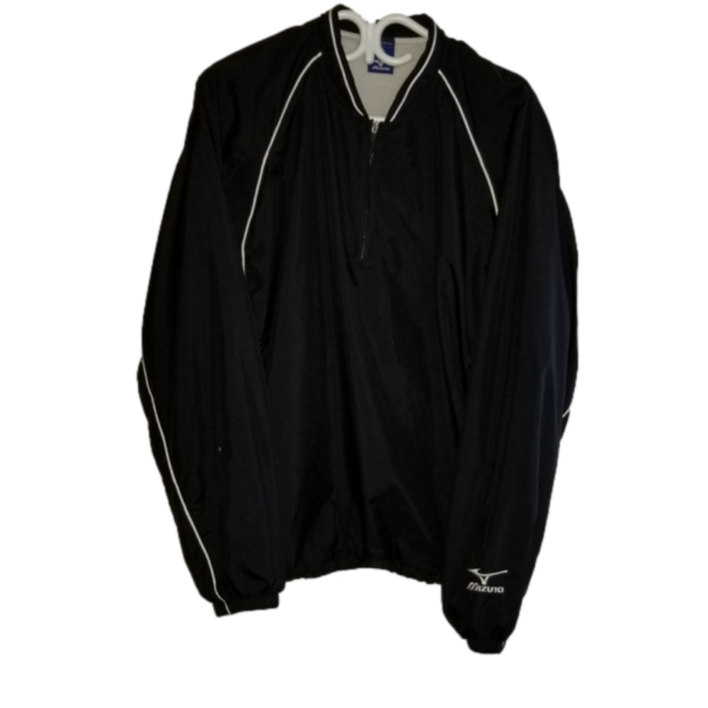 Mizuno Black Golf Sports Vented Pull Over Size XL